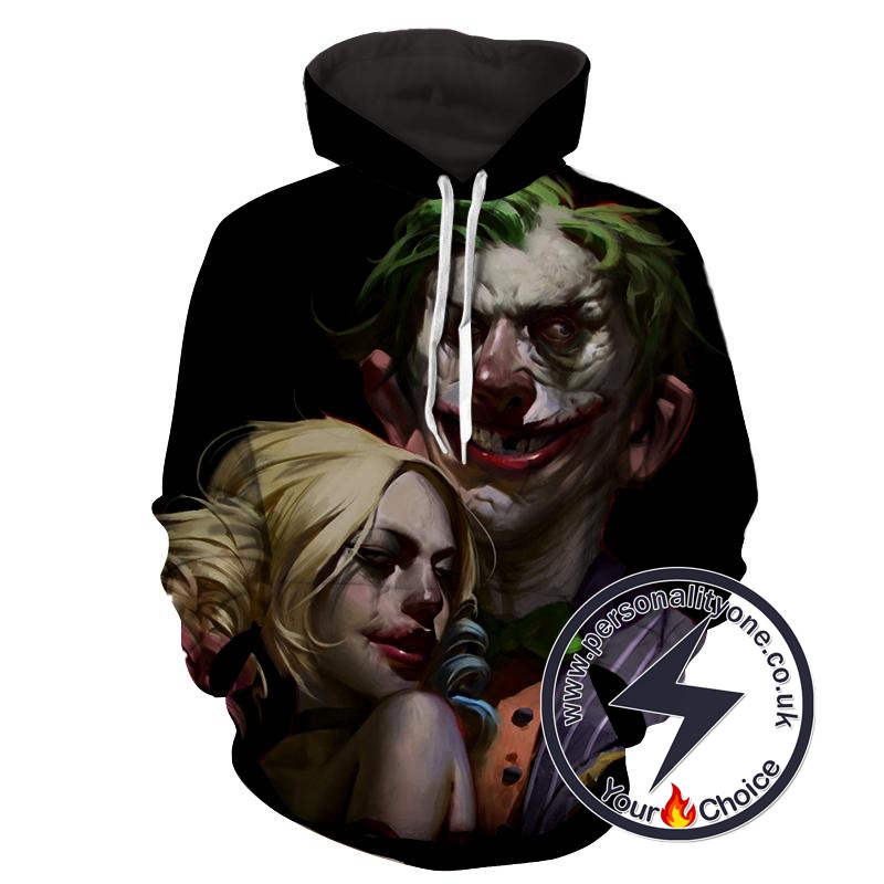 Harley Quinn - Harley Quinn 3D - Hoodies